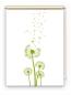 Preview: Rollo Dandelions green  , Rollo, Motivrollo, Rollo mit Druck, Fotorollo, bedrucktes Rollo, Fensterrollo,verdunkelndes Rollo, Sonnenschutz Rollo